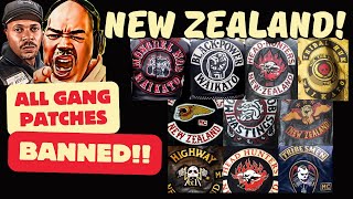 New Zealand Bans All Biker Gang Patches in Public [upl. by Lithea]