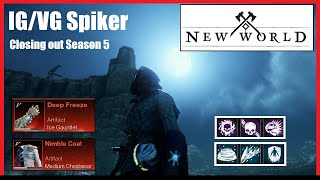 NW Season 5  Nimble Coat IGVG  Ice Spike Spammer [upl. by Astrid]