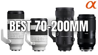 BEST SONY 70200mm LENS  Sony VS Sigma VS Tamron [upl. by Lipski523]