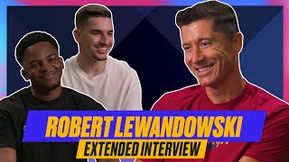 Robert Lewandowski talks his legendary career Barcelonas new season and more 🤜🤛  Full Interview [upl. by Slavin854]