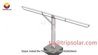 Steel Solar Carport Installation We can design ac [upl. by Itram164]