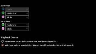 Use Headphone and Speaker both at same time  Realtek HD Console [upl. by Olivier]