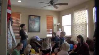 Noon Years Eve Balloon Drop at our 3yearolds birthday party [upl. by Zashin]