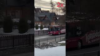 Skibus in Poland [upl. by Ahsita]