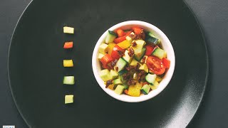 Insalata Fruttariana  Veg Raw Food [upl. by Ahsekyw]