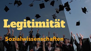 Was versteht man unter der Legitimität 🥶 Abitur Vorbereitung Sozialwissenschaften Erörterung ✅ [upl. by Jessey900]