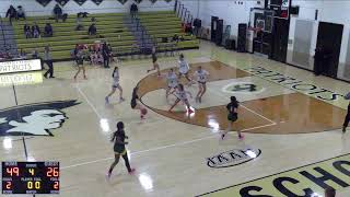 John Carroll vs St Johns Catholic Prep High School Girls Varsity Basketball [upl. by Horatia231]