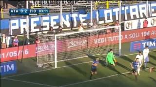 ATALANTA  FIORENTINA 2  3 HIGHLIGHTS [upl. by Carbrey]