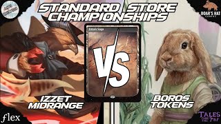 Izzet Midrange VS Boros Tokens MTG Standard [upl. by Muryh]