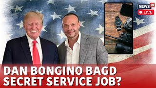 Donald Trump Is Considering Podcaster Bongino For Secret Service Director Post  News18 Live N18G [upl. by Botnick]