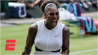 Serena Williams tops Barbora Strycova advances to final  2019 Wimbledon Highlights [upl. by Hasan]