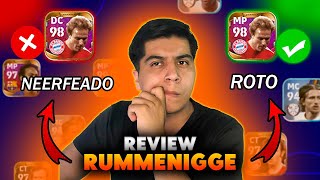 RUMMENIGGE está ¿ROTO o NEERFEADO 😭 Review  EFOOTBALL 2022 Mobile [upl. by Schoenfelder301]