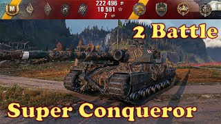 Super Conqueror  World of Tanks UZ Gaming [upl. by Llednahs885]