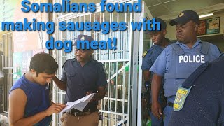 Watch In Cape Town 5 Foreign Nationals Arrested They Were Caught Making Sausages Using Dog Meat ☝️ [upl. by Eserahc974]