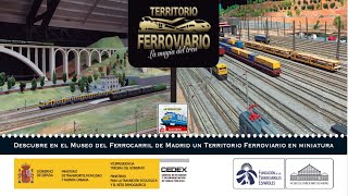 🚂Maqueta de trenes territorio ferroviario Museo del ferrocarril de Madrid [upl. by Lien]