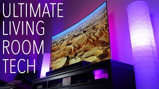 AWESOME 4K TV Gaming Setup amp Tour 2018 [upl. by Yasmin627]