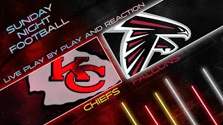 Chiefs vs Falcons Live Play by Play amp Reaction [upl. by Zink]