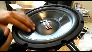 Powerbass 10 in sub Unboxing and Ported Box Build [upl. by Kline923]