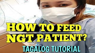 NASOGASTRIC TUBE TUTORIAL NGT FEEDING CAREGIVER TAIWAN [upl. by Brabazon492]