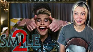 Smile 2 2024  Movie Reaction  First Time Watching [upl. by Ihcelek898]