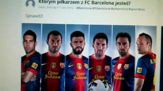 SAMEQUIZY11 KTÓRYM PIŁKARZEM Z FC BARCELONA JESTEŚ [upl. by Royd]