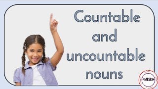 Countable and uncountable nouns  English Language [upl. by Lindie]