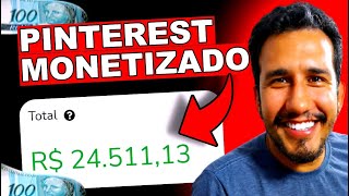 MONETIZAR O PINTEREST  MÉTODO PARA GANHAR DINHEIRO PARA SEMPRE RENDA EXTRA ONLINE [upl. by Eiznik652]