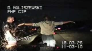 David Cassidy Of Partridge Family DUI Dashcam Arrest In Florida Full Video [upl. by Niamrej]