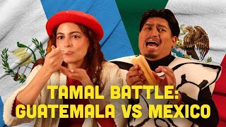 Tamal Battle Mexico vs Guatemala [upl. by Showker818]