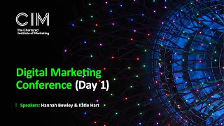 Digital Marketing Conference  Day One [upl. by Adlev235]