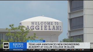 Texas AampM Collin College team up for new program [upl. by Asiaj966]