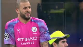 Kyle Walker Goalkeeper vs Atalanta  6112019 HD 1080p [upl. by Anelaf]