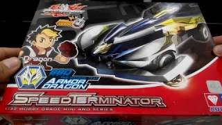 UNBOXING AULDEY GO FOR SPEED TERMINATOR SPEED SERIES 880 ARMOR DRAGON NO 20 CHASSIS [upl. by Aiam]