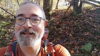 En marche vers Rome jour 18 Traversée du Massif des monts de la Madeleine 12 au départ de Vichy [upl. by Amej]