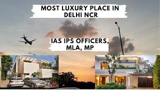 IAS IPS Motivation Delhi Ka Sabse Posh Area High Government Bungalows Chanakyapuri Lutyens vlogs [upl. by Xonnel]