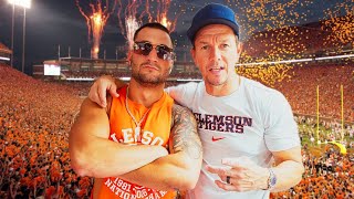 I TOOK OVER CLEMSON W MARK WAHLBERG [upl. by Asiral]