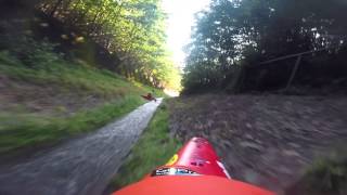 Kayakers Lose Control in Drainage Ditch [upl. by Benjie979]