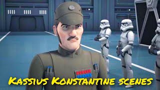 All Admiral Kassius Konstantine scenes  Rebels [upl. by Chu]