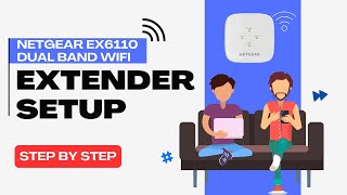 NETGEAR EX6110 Dual Band WiFi Extender Setup [upl. by Aihsekyw]