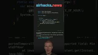 How to Get Minutes From Instant java shorts coding airhacks [upl. by Jeu]