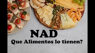 NAD en que alimentos se encuentra NMN [upl. by Nerw]