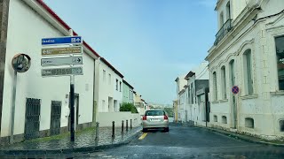 Drive from Vila Franca do Campo to Ponta Delgada Airport PDL 4K Sao Miguel Azores Portugal 031124 [upl. by Ahsi]