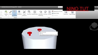 Autocad Plant 3D  Check nozzle tag or name size and material in Navisworks [upl. by Oahc794]