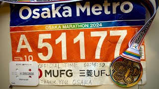 Osaka Marathon 2024 Trip 🏯🇯🇵🌸 [upl. by Ordnagela264]