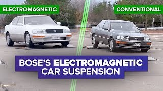 Watch Boses incredible electromagnetic car suspension system in action [upl. by Eseyt]