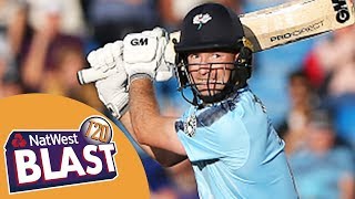 Records Broken As Yorkshire And Lyth Hit Highest Ever T20 Blast Scores  Yorks v Northants 2017 [upl. by Isobel]