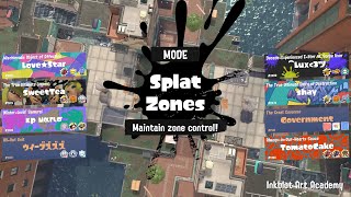 【Splatoon3】X Rank  Splatzones 23 [upl. by Goober]