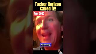 Tucker Carlson Predicted An Attempt On Donald Trumps Life [upl. by Onig]