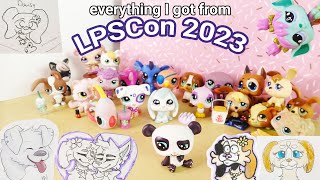 Everything I Got at LPSCon 2023 🛍💕 Haul [upl. by Sylado383]