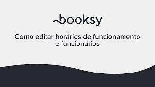 Booksy Biz Web  Como editar horários de funcionamento e funcionários [upl. by Annet834]